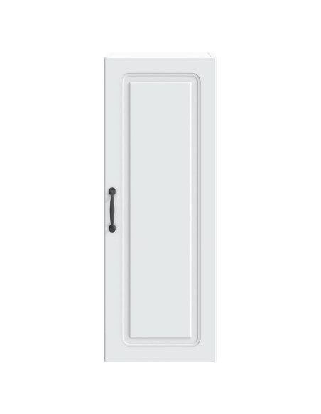 Mobiletto a muro Bianco 33 x 34,5 x 90 cm Legno ingegnerizzato
