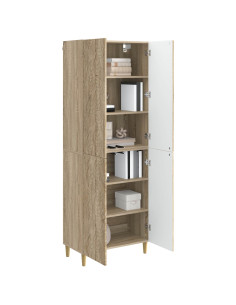 Set di armadi 2 pcs Rovere Sonoma Legno ingegnerizzato 2