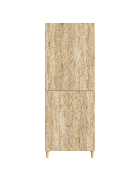 Set di armadi 2 pcs Rovere Sonoma Legno ingegnerizzato