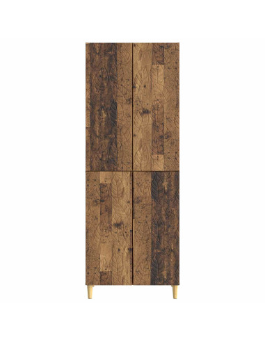 Set di armadi 2 pcs Legno antico Legno ingegnerizzato