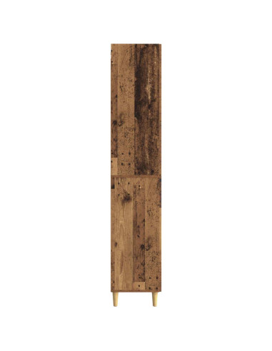 Set di armadi 2 pcs Legno antico Legno ingegnerizzato