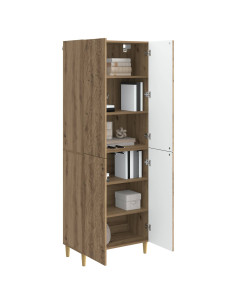 Set di armadi 2 pcs Rovere Artigianale Legno ingegnerizzato 2