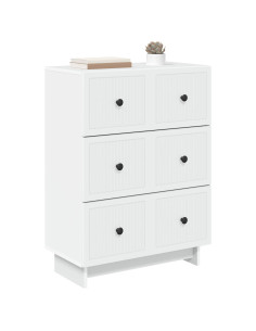 Mobile con Cassetti Bianco 66 x 34,5 x 90 cm 2