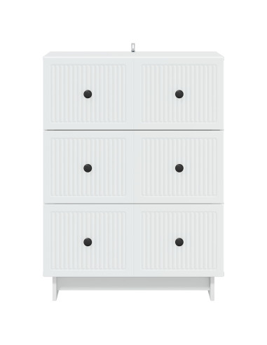 Mobile con Cassetti Bianco 66 x 34,5 x 90 cm