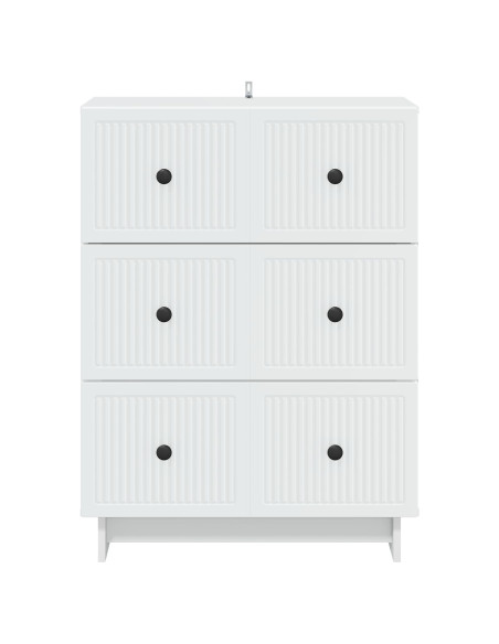 Mobile con Cassetti Bianco 66 x 34,5 x 90 cm