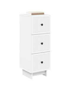 Mobile con Cassetti Bianco 33 x 34,5 x 90 cm 2