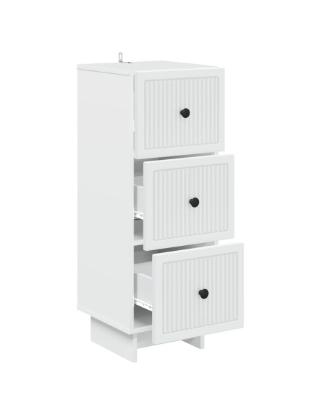 Mobile con Cassetti Bianco 33 x 34,5 x 90 cm