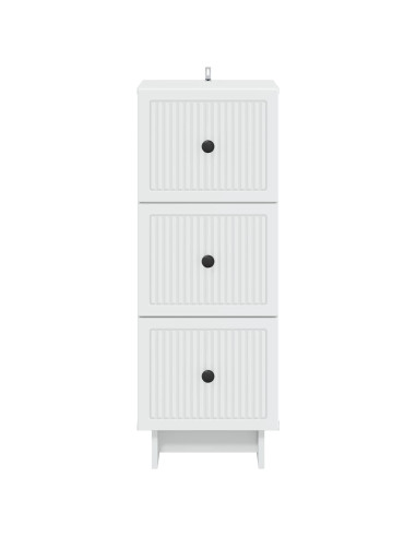 Mobile con Cassetti Bianco 33 x 34,5 x 90 cm