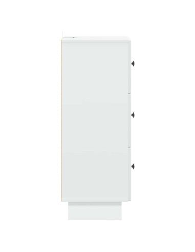 Mobile con Cassetti Bianco 33 x 34,5 x 90 cm