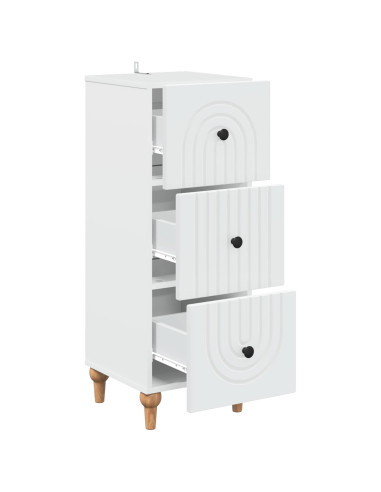 Mobile con Cassetti Bianco 33 x 34,5 x 90 cm