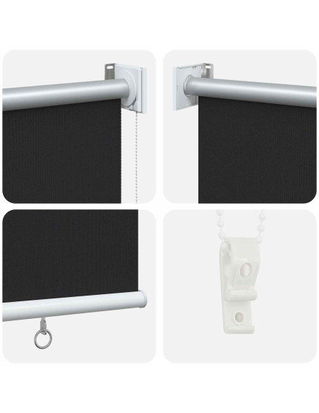 Voletta a rullo con protezione UV Antracite 160 x 230 cm