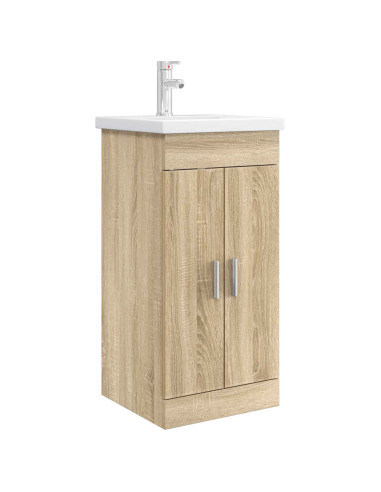 Mobile da bagno con lavabo Rovere Sonoma 42 x 40 x 84,5 cm