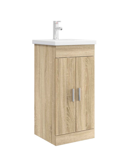 Mobile da bagno con lavabo Rovere Sonoma 42 x 40 x 84,5 cm