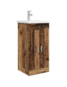 Mobile da bagno con lavabo Legno antico 42 x 40 x 84,5 cm