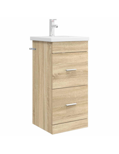 Mobile da bagno con lavabo Rovere Sonoma 42 x 40 x 84,5 cm