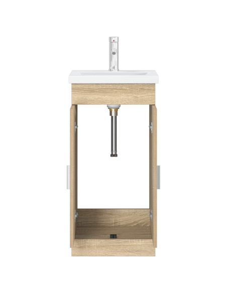 Mobile da bagno con lavabo Rovere Sonoma 42 x 40 x 84,5 cm