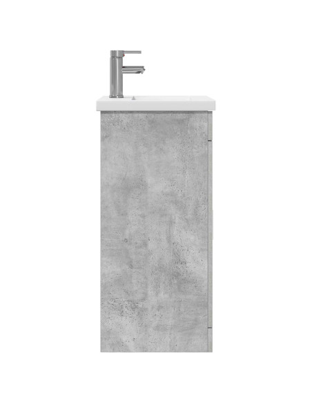 Mobile da bagno con lavabo Grigio Cemento 42 x 40 x 84,5 cm