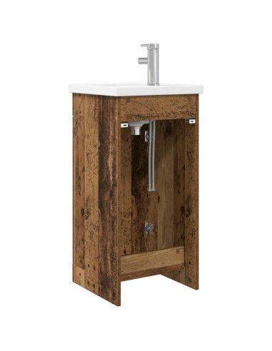 Mobile da bagno con lavabo Legno antico 42 x 40 x 84,5 cm
