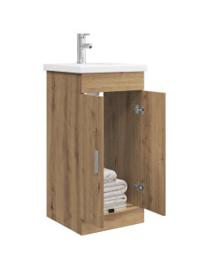 Mobile da bagno con lavabo Rovere Artigianale 42 x 40 x 84,5 cm 2