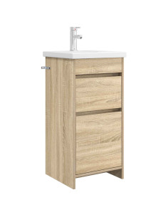 Mobile da bagno con lavabo Rovere Sonoma 42 x 40 x 84,5 cm