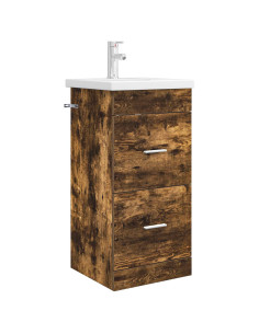 Mobile da bagno con lavabo Rovere Fumo 42 x 40 x 84,5 cm