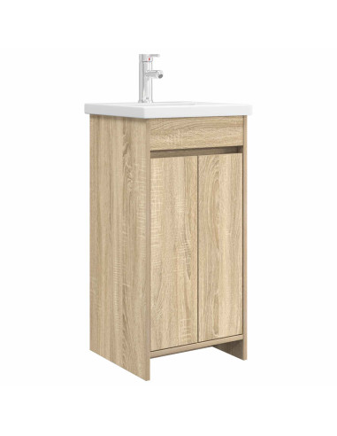 Mobile da bagno con lavabo Rovere Sonoma 42 x 40 x 84,5 cm