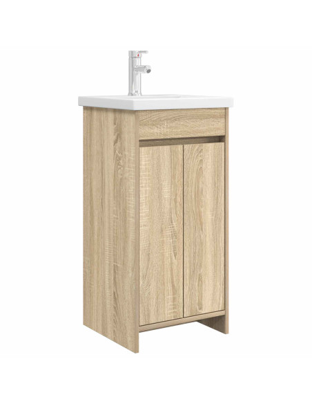 Mobile da bagno con lavabo Rovere Sonoma 42 x 40 x 84,5 cm