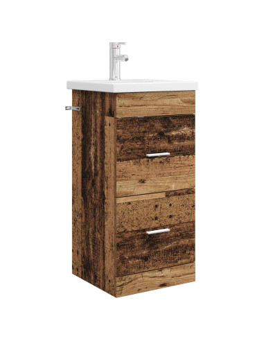 Mobile da bagno con lavabo Legno antico 42 x 40 x 84,5 cm