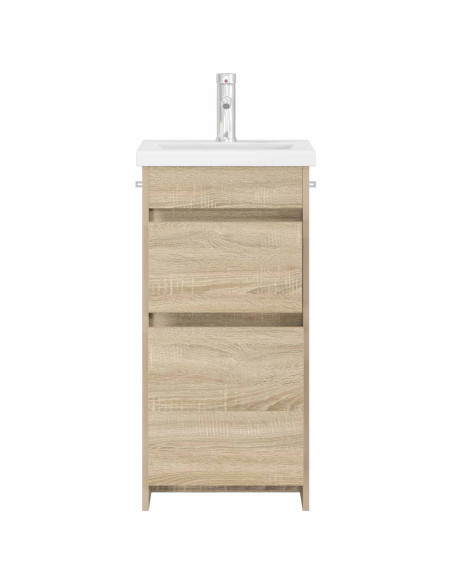 Mobile da bagno con lavabo Rovere Sonoma 42 x 40 x 84,5 cm