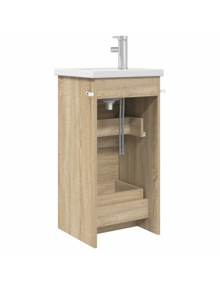Mobile da bagno con lavabo Rovere Sonoma 42 x 40 x 84,5 cm