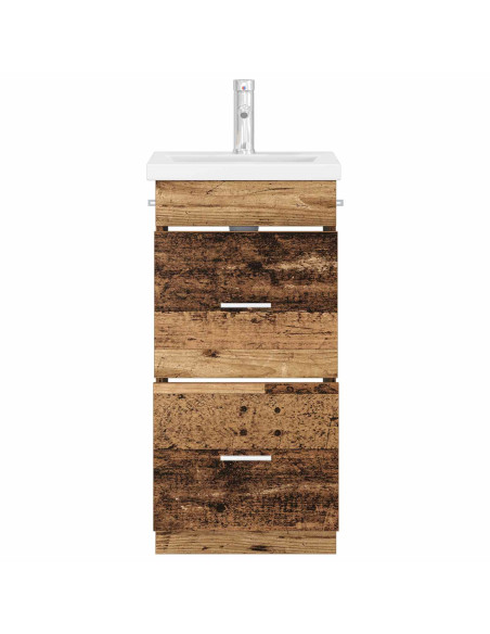 Mobile da bagno con lavabo Legno antico 42 x 40 x 84,5 cm