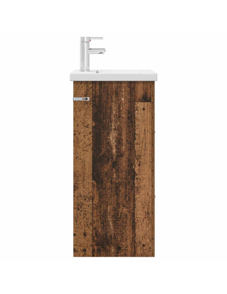 Mobile da bagno con lavabo Legno antico 42 x 40 x 84,5 cm