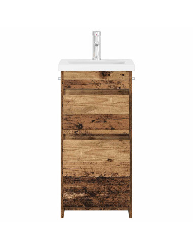 Mobile da bagno con lavabo Legno antico 42 x 40 x 84,5 cm