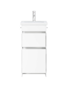 Mobile da bagno con lavabo Bianco 42 x 40 x 84,5 cm 2