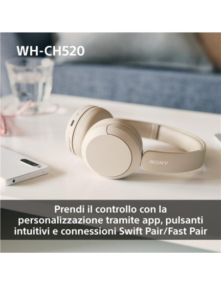 WH-CH520 CUFFIE ONEAR TRUEWIRELESS