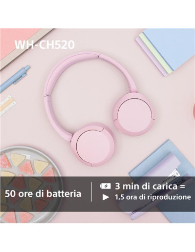 WH-CH520 CUFFIE ONEAR TRUEWIRELESS