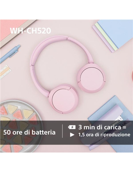 WH-CH520 CUFFIE ONEAR TRUEWIRELESS