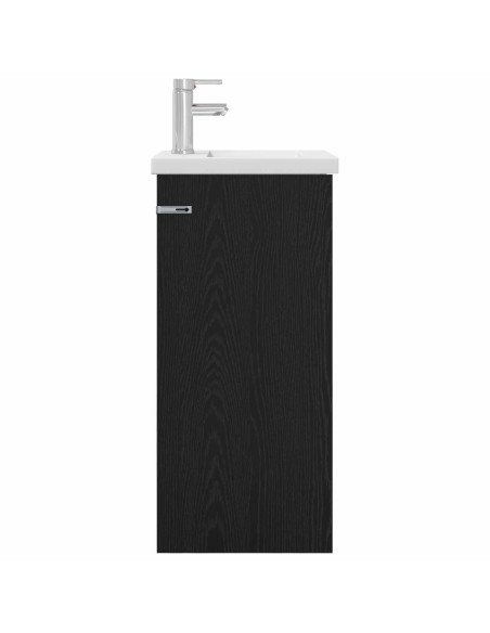 Mobile da bagno con lavabo Rovere Nero 42 x 40 x 84,5 cm