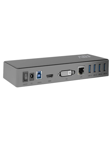 DOCKING STATION 13IN1 USB3.0 XENA HDMI+DVI+LAN+6*USB+3.5MM AUDIOVIDEO