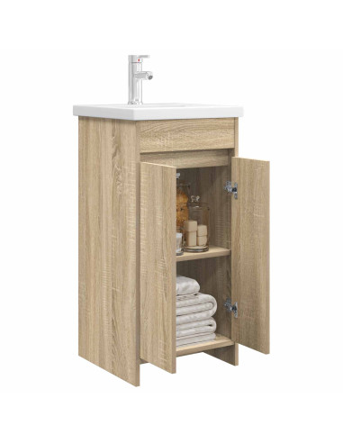 Mobile da bagno con lavabo Rovere Sonoma 42 x 40 x 84,5 cm