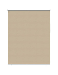 Voletta a rullo con protezione UV Beige 180 x 140 cm Poliestere 2