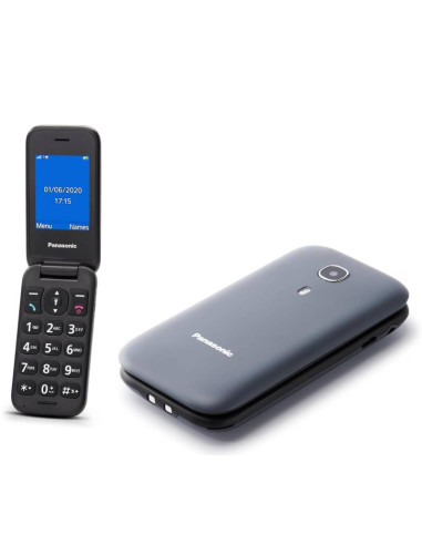 TELEFONO CELLULARE SENIOR TU400EXC 2,4FUNZIONE SOS FOTOC 0,3MP GREY