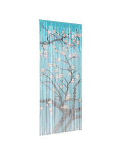 Tenda per Porta Antinsetti multicolore 200 x 90 cm Bambù 2