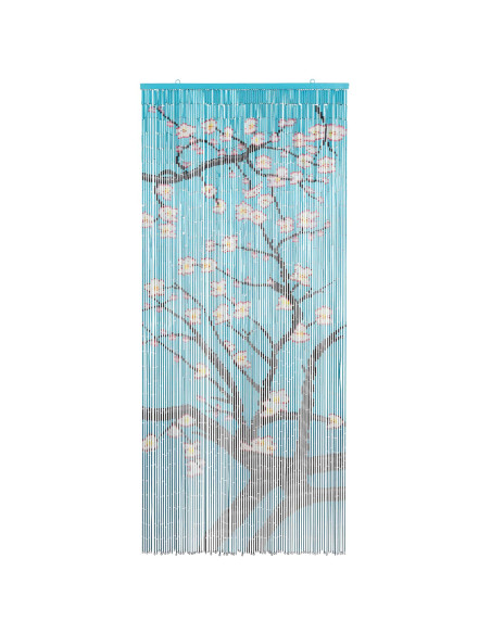 Tenda per Porta Antinsetti multicolore 200 x 90 cm Bambù