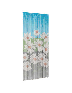 Tenda per Porta Antinsetti multicolore 200 x 90 cm Bambù 2