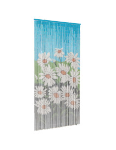 Tenda per Porta Antinsetti multicolore 200 x 100 cm Bambù 2