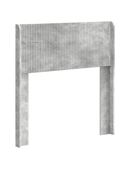 Testiera Letto Grigio Cemento PB
