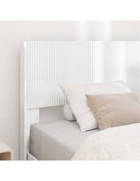 Testiera Letto Bianco Lucido PB
