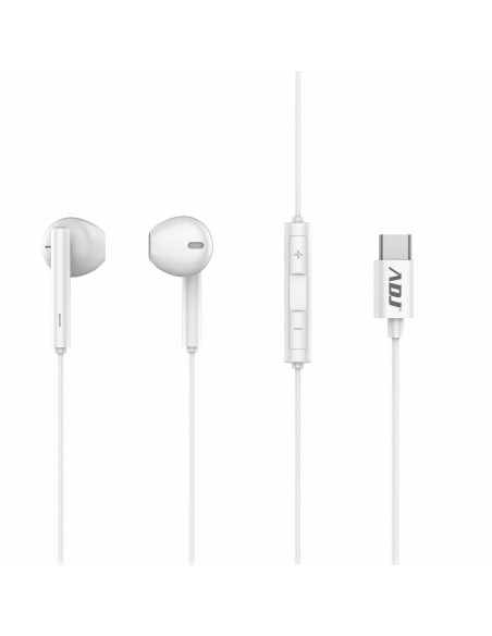 AURICOLARI TYPE C IN-EAR JENA WH C/MICROFONO PER SMARTPHONE/TABLET