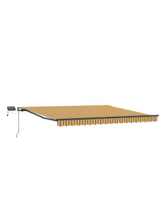 Tenda Retrattile Multicolore 450 ×350 cm Tessuto 2